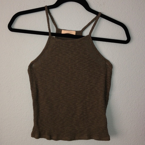 Brandy Melville Tops - Olive green crop tank