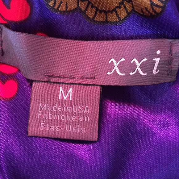 Racer back multicolor cocktail dress - Picture 2 of 2