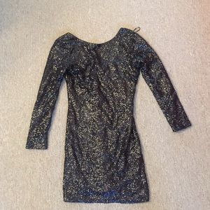 Black Sequined Shirt