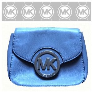 Michael Kors Pearl Grey Fulton Crossbody