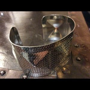 Silvertone Cuff Bracelet