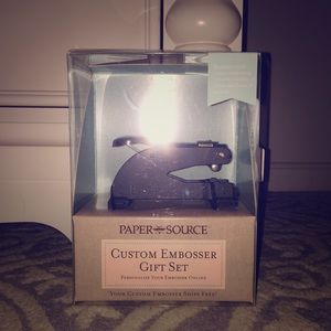 Paper source emboss! NEVER OPENED!