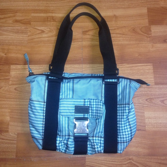 ralph lauren checkered bag