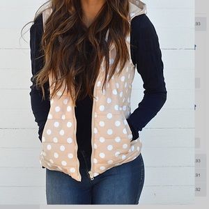 Polka Dot Vest - NWT