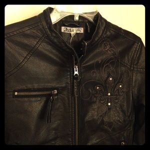 Archaic Premium faux leather jacket