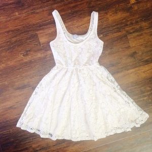 Lace Boho Babydoll Dress