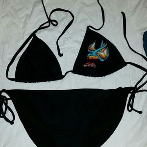 Black bikini set