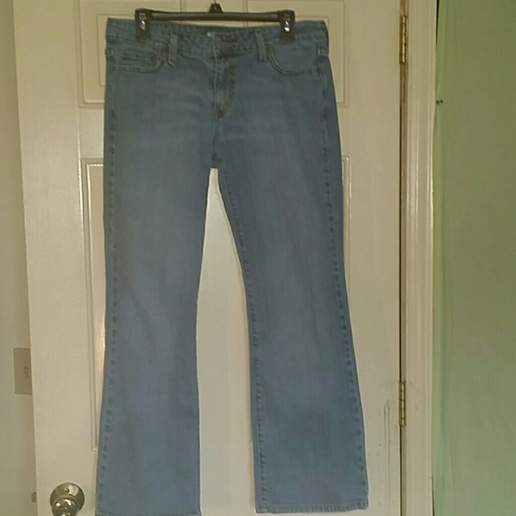 Levis 545 low boot cut jean