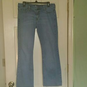 Levis 545 low boot cut jean