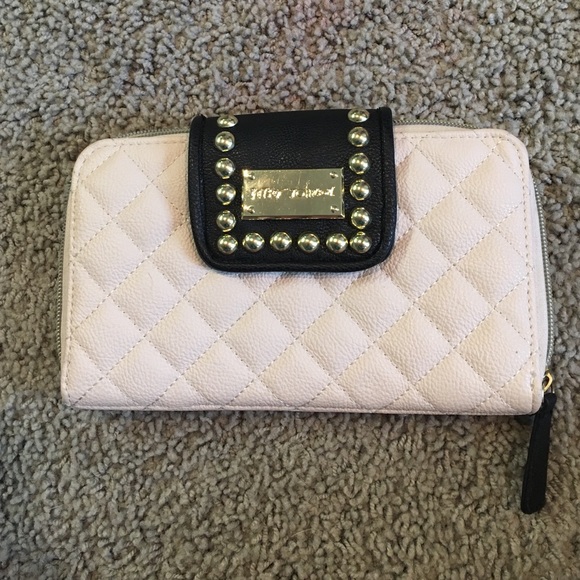 Edgy Betsy Johnson wallet clutch