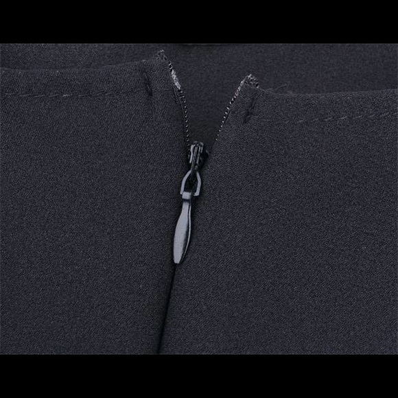 COMING SOON! Black Lace Backless Cocktail Dress - Picture 3 of 3