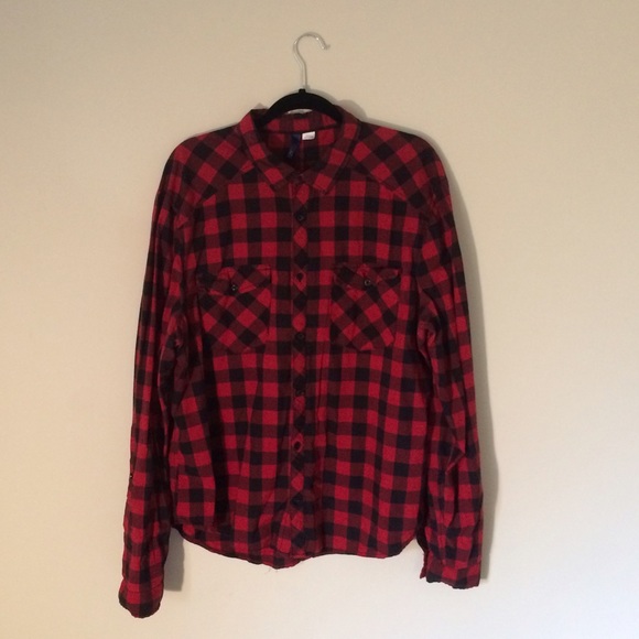 H&M Plaid Men's Button-down