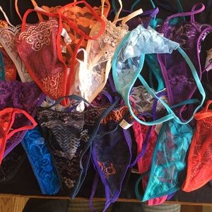 30+ Pairs of Chuns Fashion Thongs/Panties Medium *