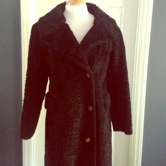 Vintage faux-fur coat