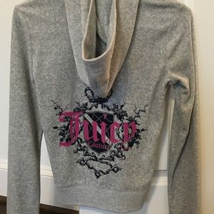 Juicy Couture gray hoodie