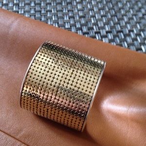 Anna Beck silver & gold cuff
