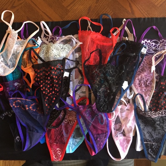 30+ Pairs Chuns Fashion Panties/Thongs Medium "