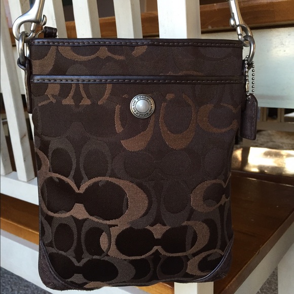 coach crossover purse
