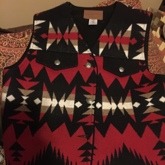 Pendleton wool vest