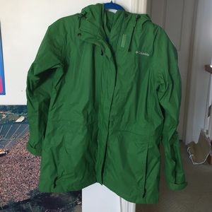 Green Columbia jacket