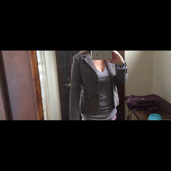 Corduroy blazer