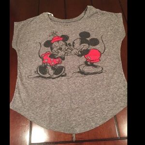 Mickey and Minnie Mouse shirt