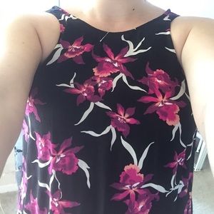 Floral blouse. Cotton.