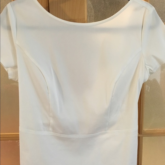 Ann Taylor Open Back Blouse