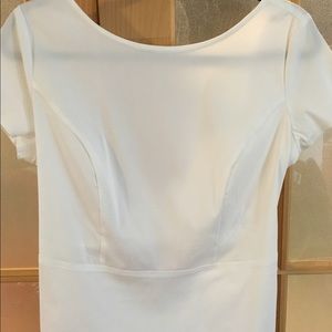 Ann Taylor Open Back Blouse