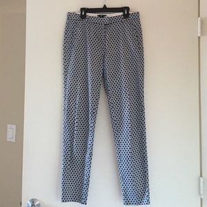 H&M patterned work pants