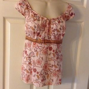 Ann Taylor Loft cotton peasant top