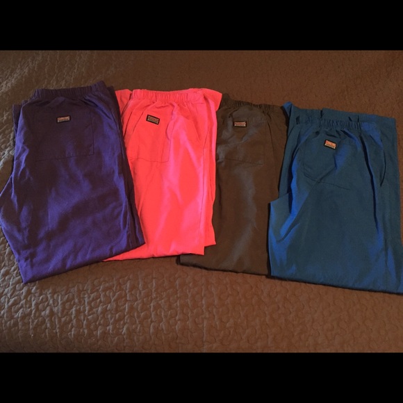 4 fun scrub pants!