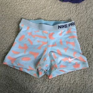Nike pro shorts