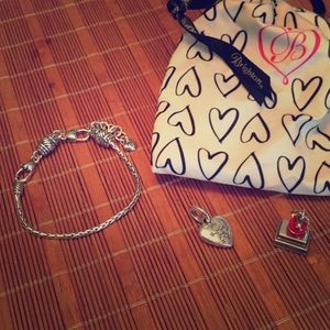 Brighton NWOT Teacher Charm Bracelet