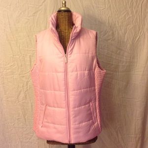 Liz Claiborne Pink winter Vest