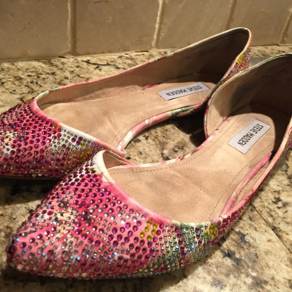 Steve Madden Elsa Women US 9 Pink Flat w/out Box