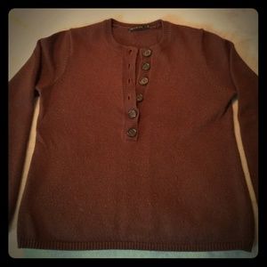 Brown Limited long sleeve sweater