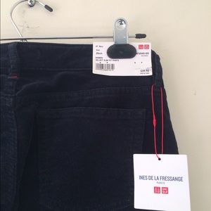 Uniqlo Ines De La Fressange Velvet Pants