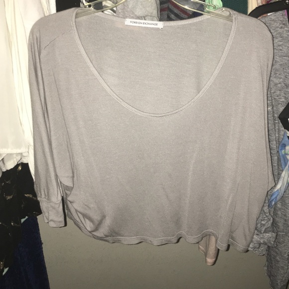 Long sleeve , crop top