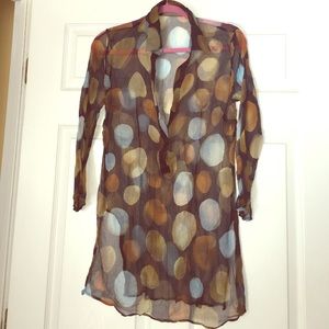 Sheer mid sleeve top purchased from Nordstrom