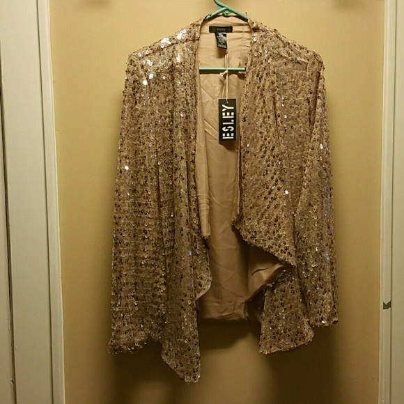 Sparkly lightweight blazer