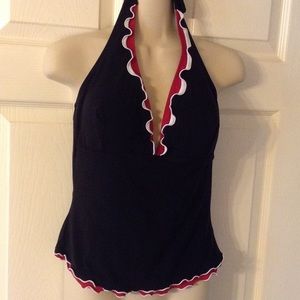 Like new halter tankini top by Profile