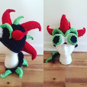 🚫🚫SOLD🚫🚫Dragon Knitted Hat