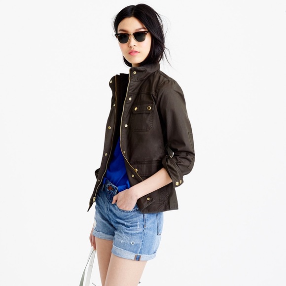 J Crew Waxed Jacket