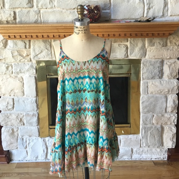 Tribal Print coverup by Cotton Candy M