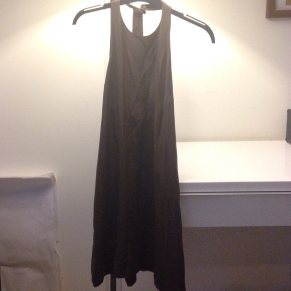 Silk halter dress