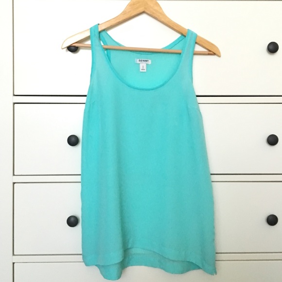 Old Navy Light Teal/Aqua Top