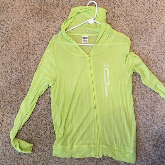 Neon yellow/lime PINK jacket. Perfect condition - Picture 1 of 1