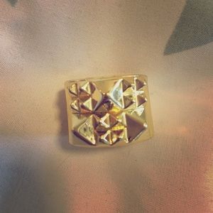 Rock & republic gold fashion ring