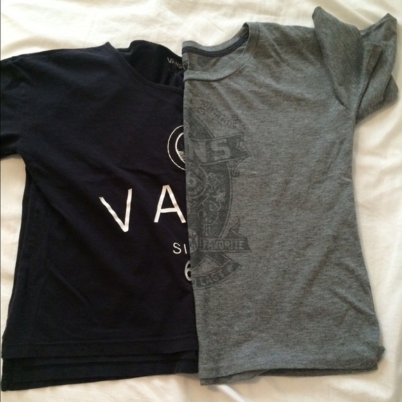 Vans tees, size xs in juniors